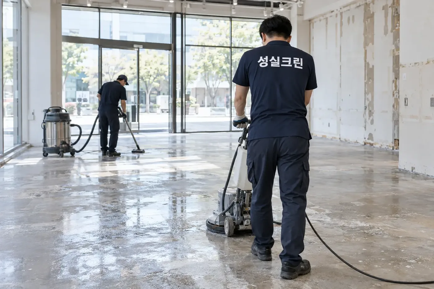 성실크린 대구 원상복구청소 현장