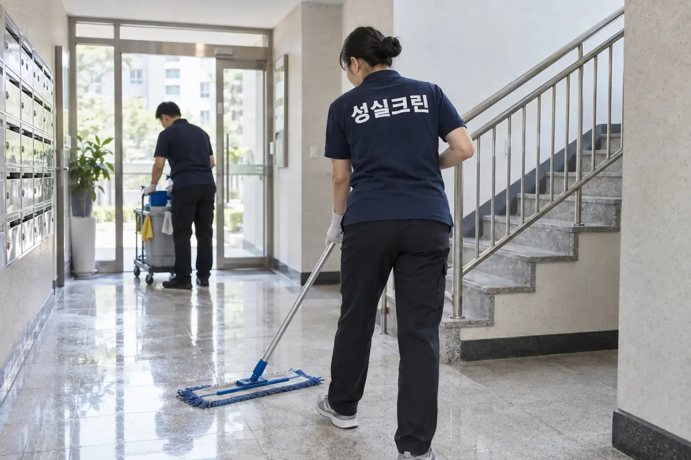 성실크린 종로구 빌라청소 현장